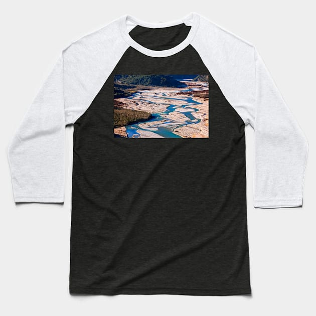 Veins of the Earth Baseball T-Shirt by Cretense72